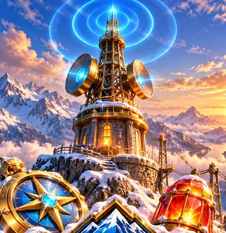 Alpine Signal premium slot artwork