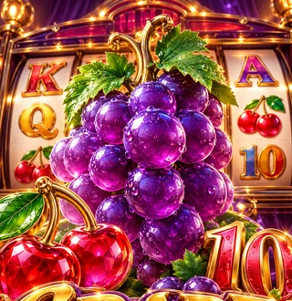 Grape Escape premium slot artwork
