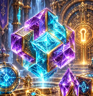 Magic Puzzle Quest premium slot artwork