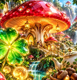 Mushroom Kingdom premium slot artwork