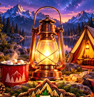 Wild Friends Camp premium slot artwork