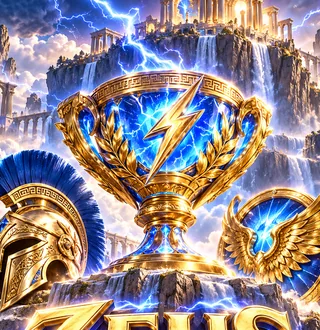 Zeus Ascends premium slot artwork